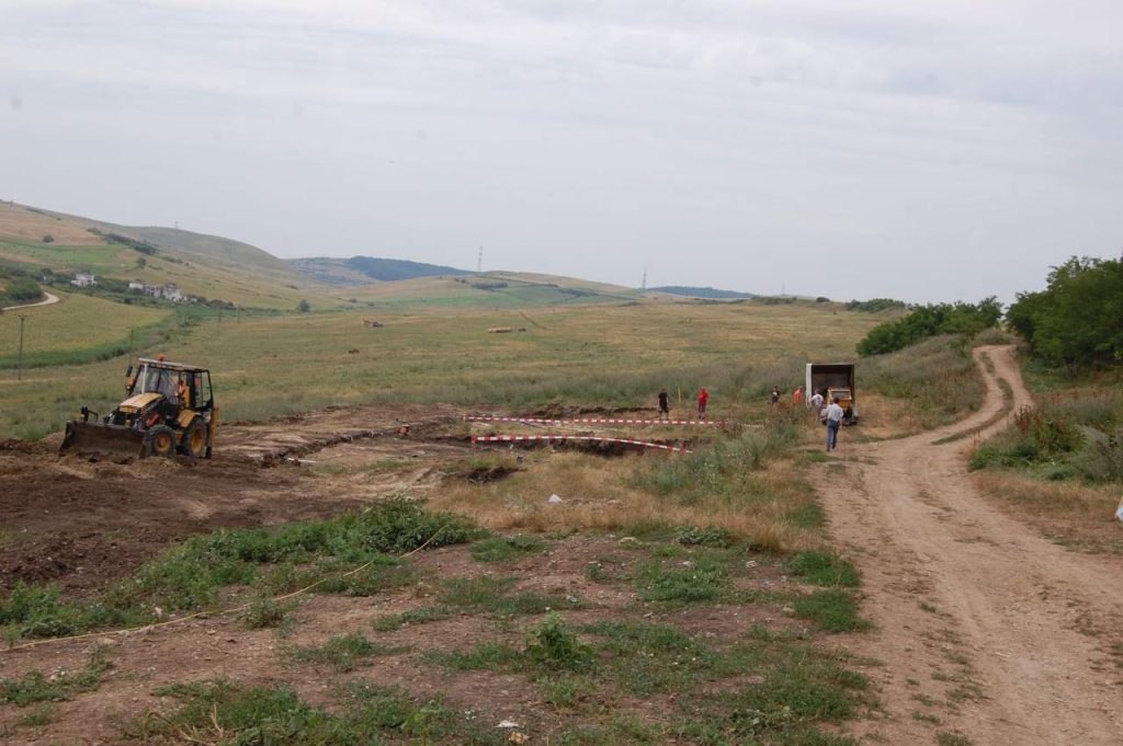 Terenul, înainte de construcții