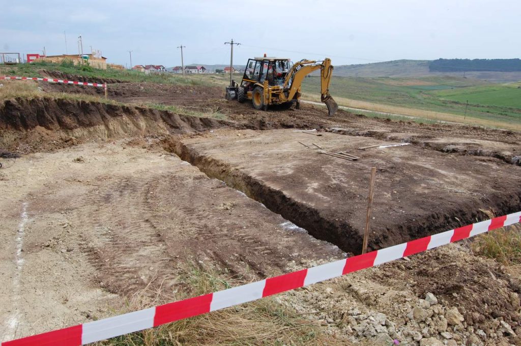 Săparea fundațiilor